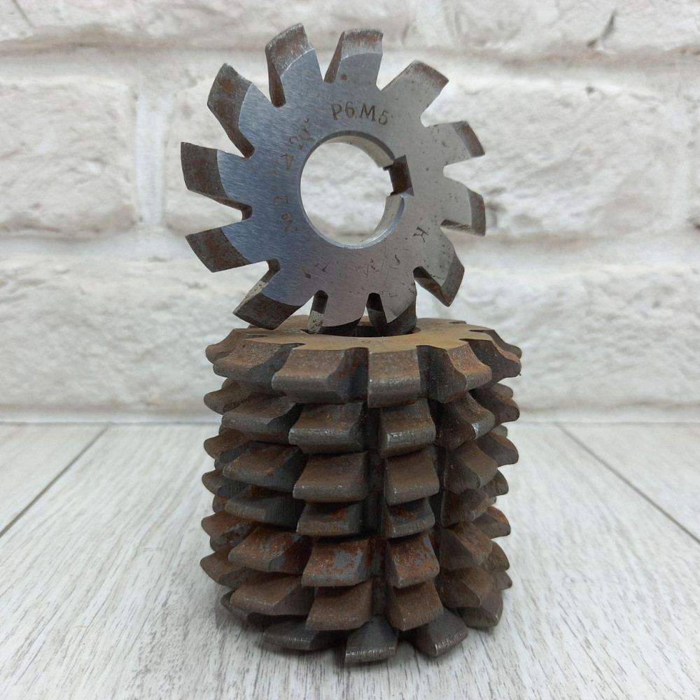 Фрези дискові зуборізні модульні М 2.75 Р6М5 (комплект 8 штук) Харків - фото 4