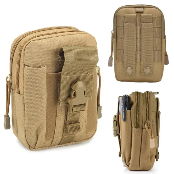 Поясная сумка тактическая (18х13х3см) A50,Песочная SBR Киев
