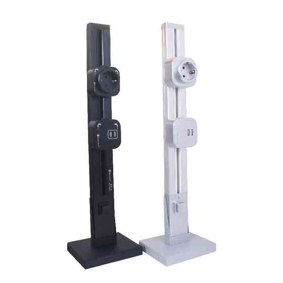 Напольная стойка для трековой рейки, Unique Elegance Pandora Black Днепр