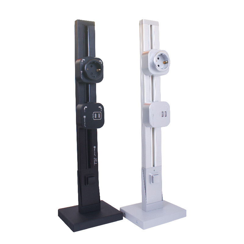 Напольная стойка для трековой рейки, Unique Elegance Pandora Black Днепр - изображение 2