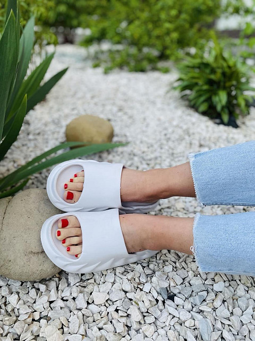 No brend Шльопанці жіночі 5H606-4 білі (літо, пінка) (5032) 36-41 Коломыя - изображение 7