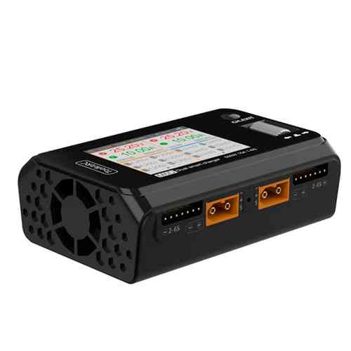 Зарядное устройство ToolkitRC M6D 2 канала 500 Вт 15 А для LiPo, LiHV, Li-ion, NiMh, Pb аккумуляторов 1-6S Киев