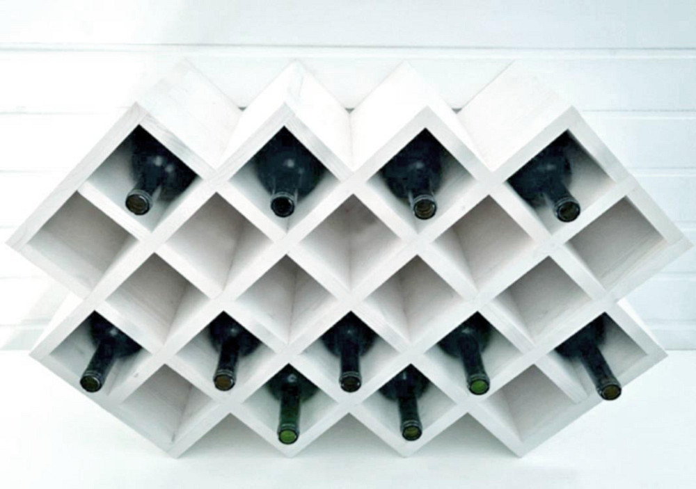 Настільна винна полиця "Лунгі" зефір Миколаїв - фото 1