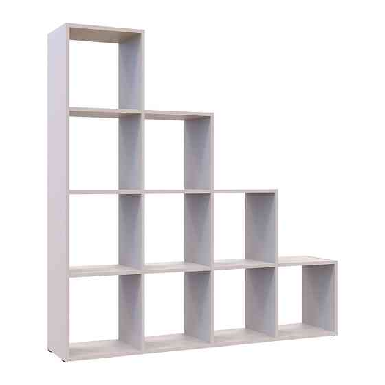 Стеллаж Doros Степь 4х4 Кашемир открытый 136.2х28.8х140.7 DRS-011771 (41516168) Днепр