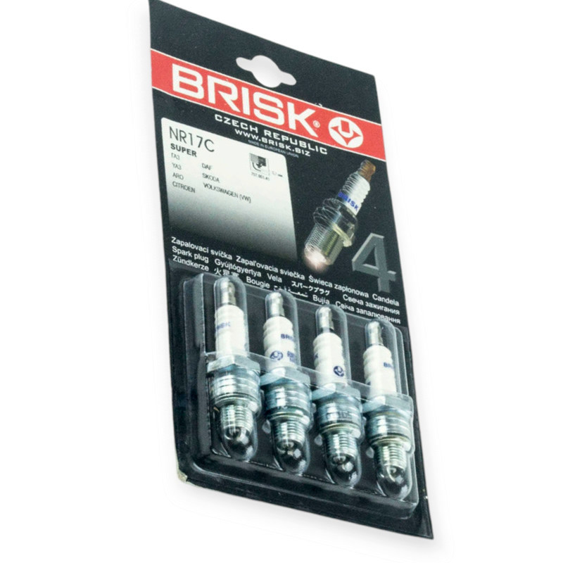 Свічки Super корот. (NR17C) блістер Brisk Мукачево - фото 1