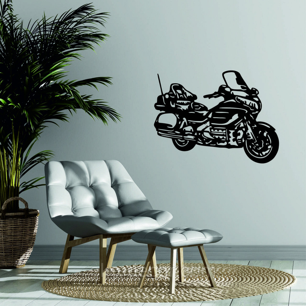Декоративное настенное Панно «Мотоцыкл» Декор на стену Киев - изображение 1