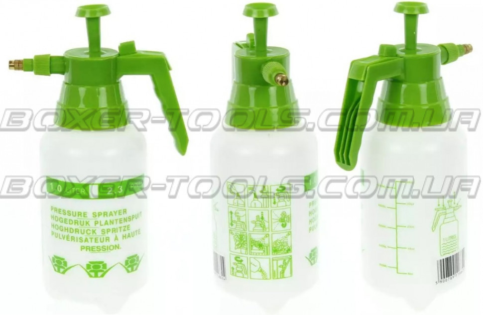 Пневматичний ручний садовий обприскувач FT-671, об'єм 1 л, для поливу та захисту рослин Одеса - фото 3