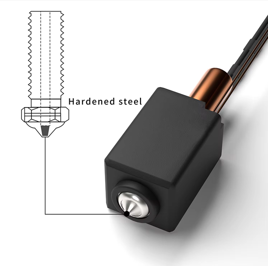 Хотенд для 3д принтера flyingbear S1 зі сталевим соплом 0,4 мм Київ - фото 4