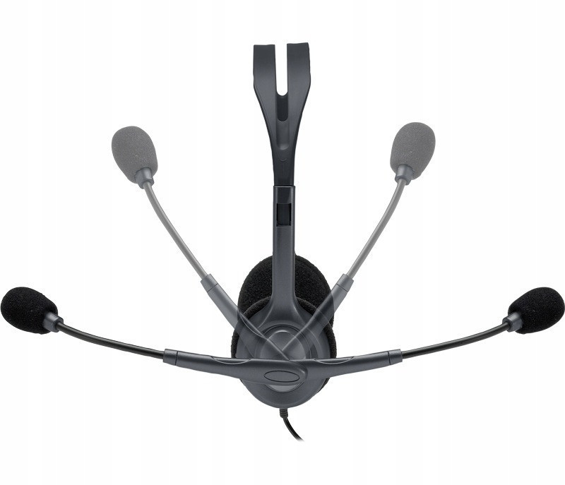 Гарнітура Logitech H111 Stereo (981-000593) Сірий Харків - фото 13