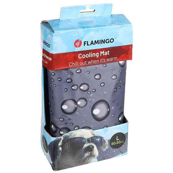 Flamingo Cooling Pad Drop ФЛАМІНГО ОХОЛОДЖУВАЛЬНА ПІДСТИЛКА КРАПЛІ для собак і котів Київ