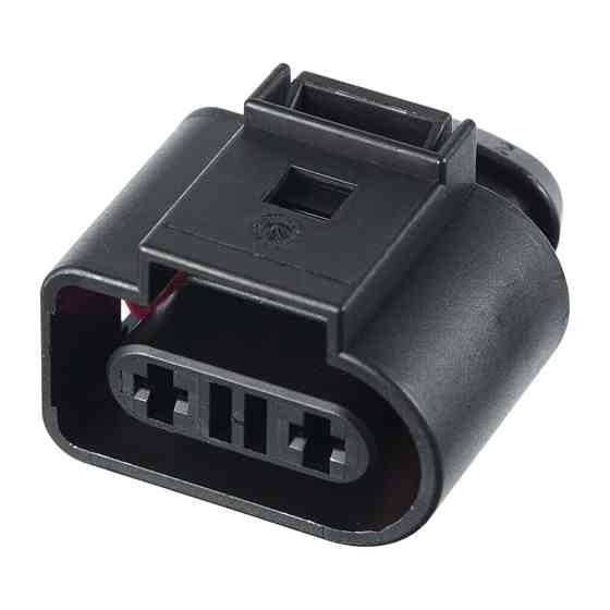 Роз'єм конектор 2-кон., Дат, Уровня Охлажд, Жидкости, Моторчик Омивача, 1K0973202, VAG Audi, Bugatti, Porsche, Seat, Skoda Київ