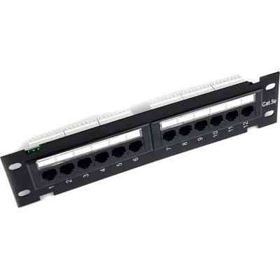 Патч-панель настенная 12 портов 5e UTP Eserver (WT-2180-Dual) Винница
