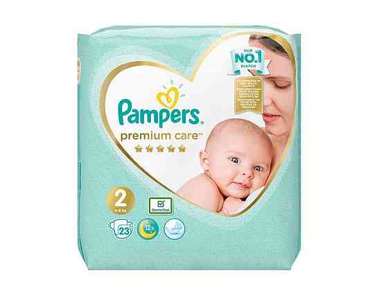Підгузки Premium Care розмір 2, 4-8кг, 23шт ТМ PAMPERS Київ