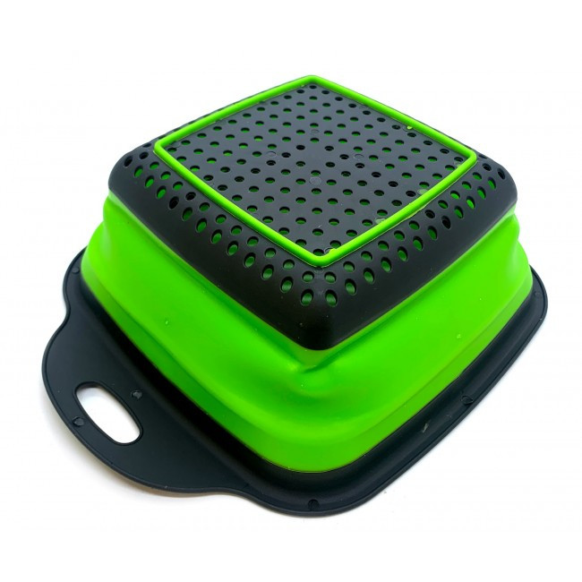 Друшляк складаний з ручками з силікону Київ - фото 3