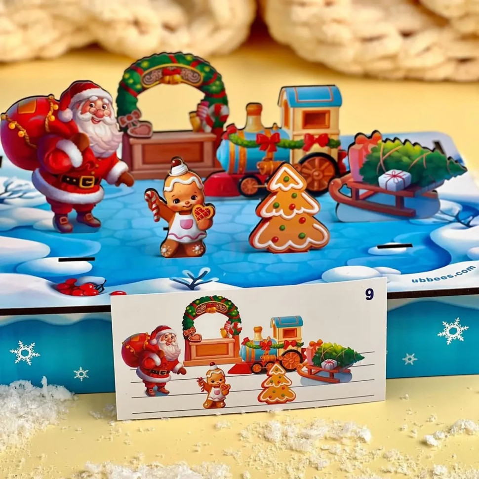 Розвиваюча гра "Новорічна панорама" (ПСД230) PSD230, 24 завдання Вінниця - фото 2