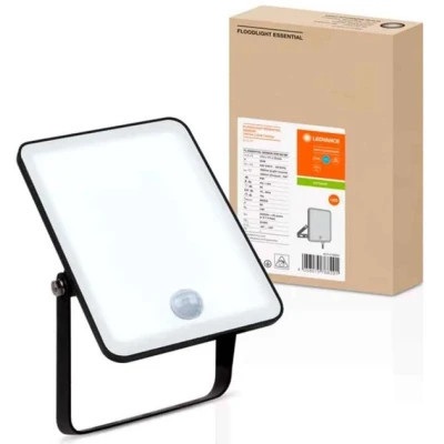 Прожектор LEDVANCE Flood ESSENTIAL SENSOR 20W 840 BK IP65 (4058075768277) Винница - изображение 5