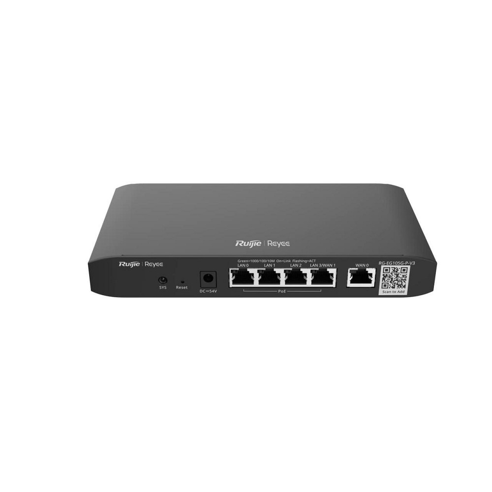 Маршрутизатор Ruijie Reyee RG-EG105G-P-V3 ( Black ) Харьков - изображение 2
