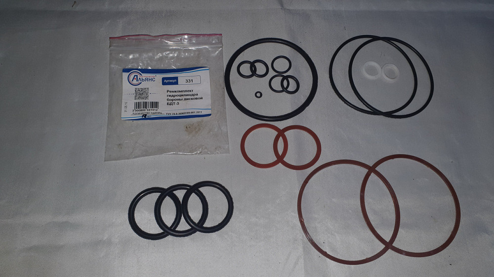 Ремкомплект гидроцилиндра бороны дисковой БДТ-3. Альянс. Харьков - изображение 1