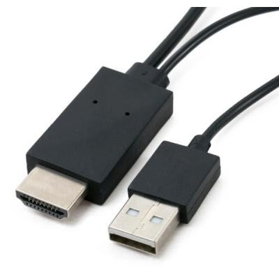 Переходник MHL, microUSB (5pin) M, USB M-HDMI AM (1.8m) Extradigital (KBV1683) Винница - изображение 2
