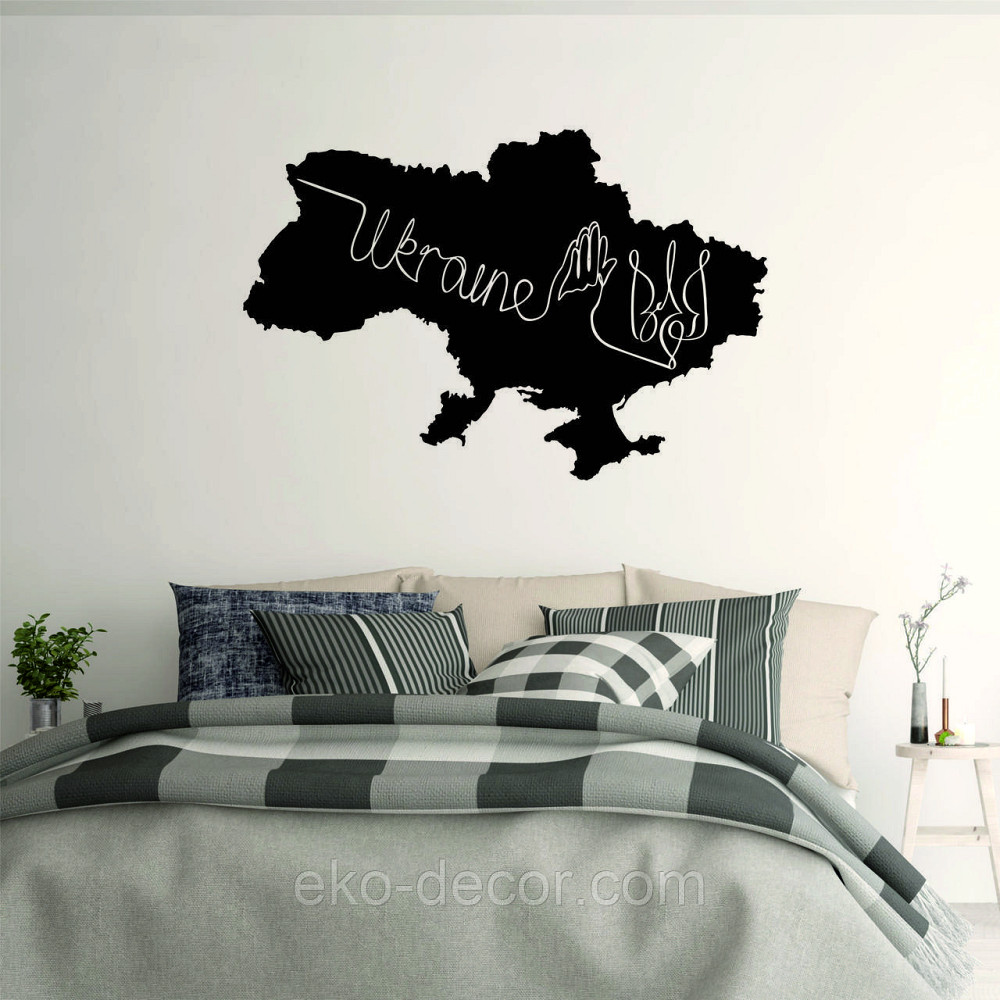 Декоративное настенное Панно «Украина» Декор на стену 90*60 см, Черный Киев - изображение 10