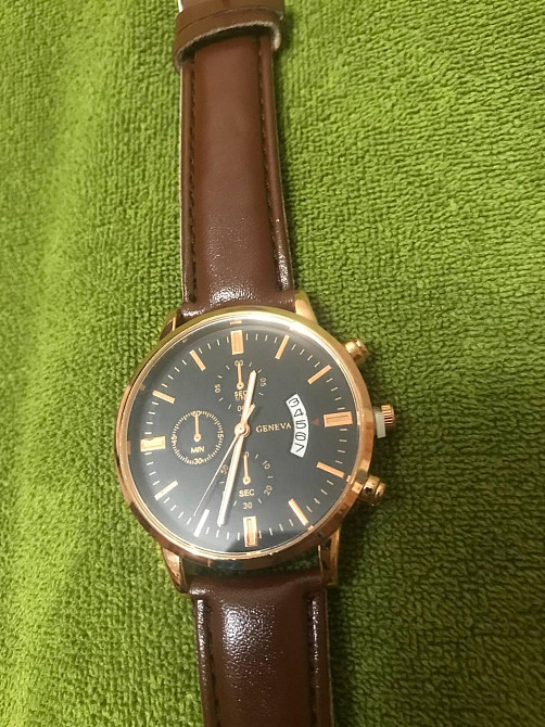 Часы мужские GENEVA Original brown + браслеты Киев - изображение 2