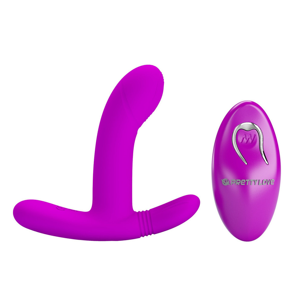 Вибратор PRETTY LOVE - Geri Purple, 12 vibration functions 3 licking settings Wireless remote contro Sex Aura Киев - изображение 10