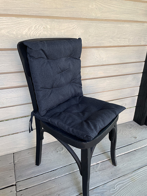 Подушка для стільців (38x38х5 см) Decorator Sawana колір темно-синій 84-039 Київ - фото 5