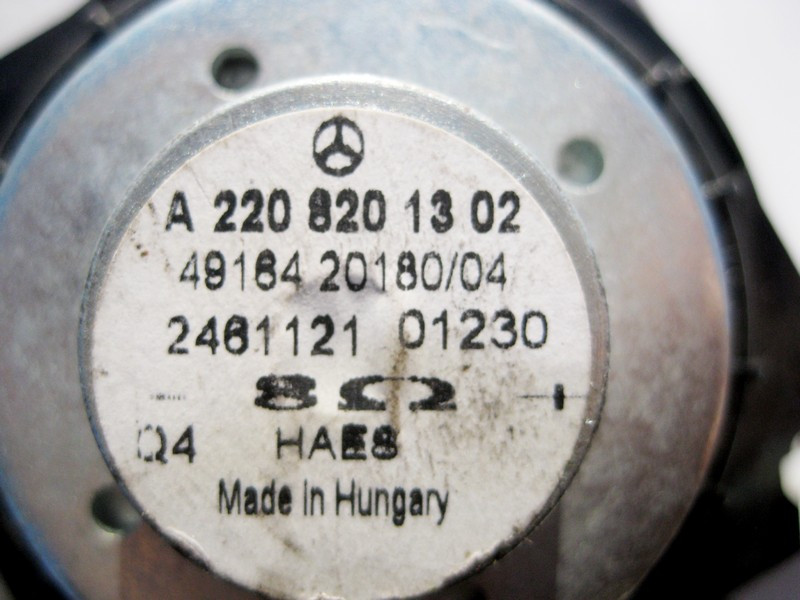 Mercedes-Benz  A2208201302 Аудіо динамік в торпеду - панель приладів S-Class W220 CL C215 Одеса - фото 3