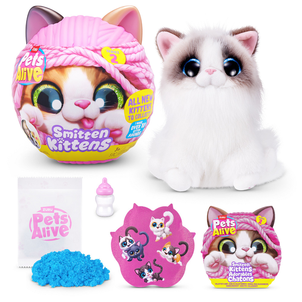 Інтерактивний ігровий набір Pets Alive S2 – Грайливі кошенята Днепр - изображение 16