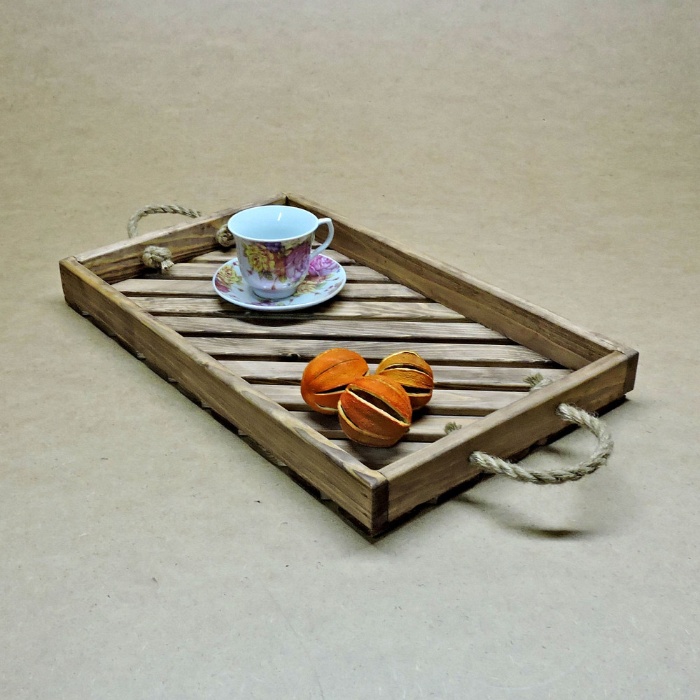 Поднос деревянный 