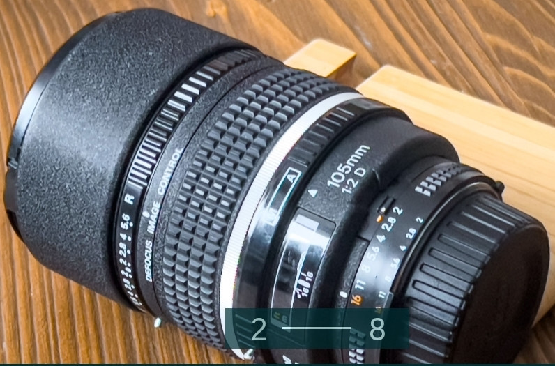 Объектив Nikkor AF DC 105mm. F/2.0 для Nikon Киев - изображение 7
