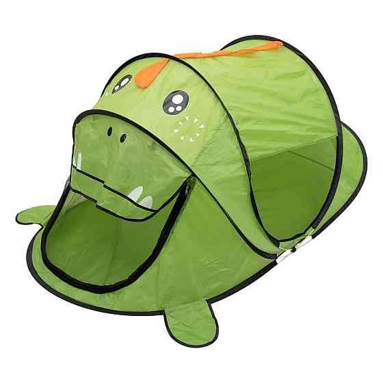 Детская игровая палатка 180×95×80 см палатка детская уличная на молнии Зеленый динозавр HP-S-3NDGR Киев