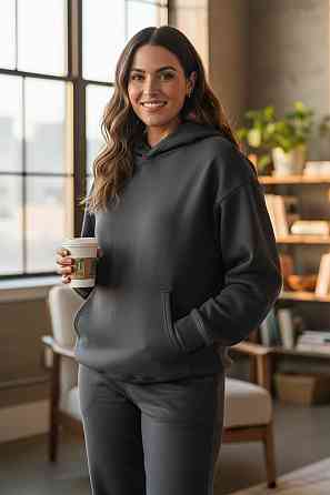 Женский спортивный теплый костюм на флисе батал Серый р 4XL/5XL Харьков