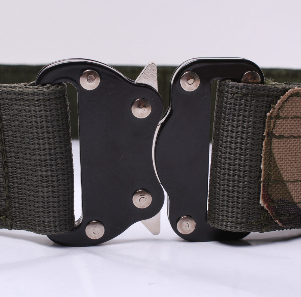 Ремень Кобра двойной разгрузочный Tactical с системой Lazer MOLLI олива хаки варбелт тактический пояс Одесса - изображение 16