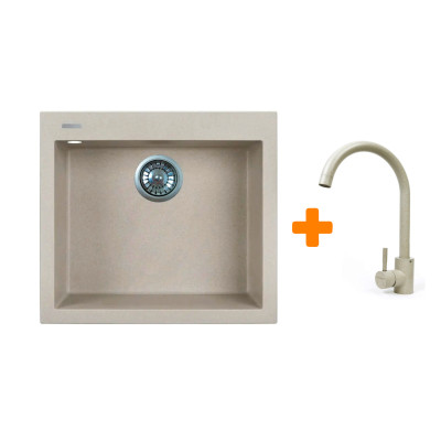Мойка кухонная Adamant Univer Avena + змішувач (4824296912106) Вінниця - фото 1