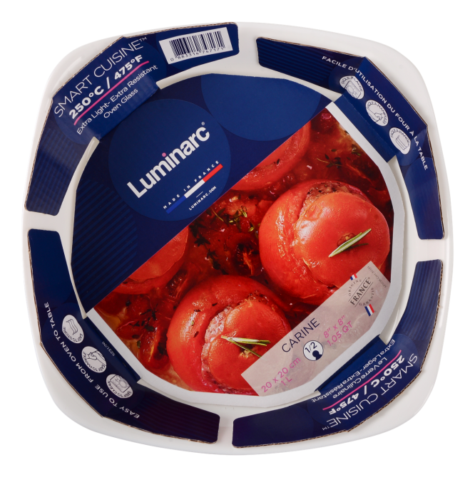 Форма для запікання LUMINARC SMART CUISINE CARINE, 20х20 см (6501385) Київ - фото 3