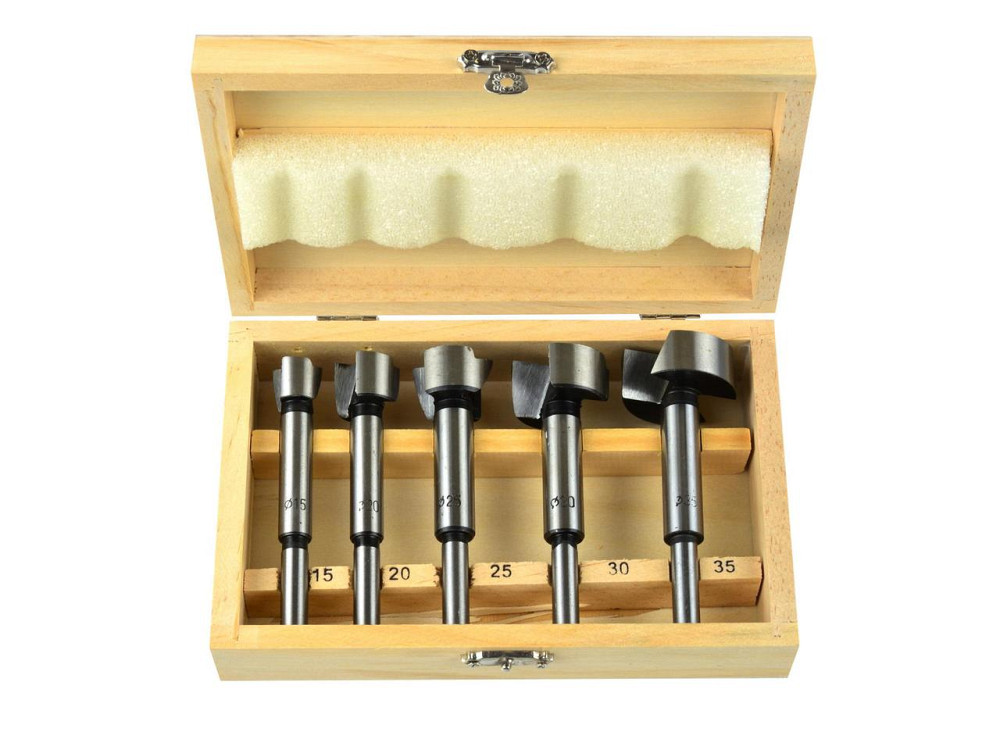 Свердла-фрези дерева "GeKo" комплект 5 шт.: (15, 20, 25, 30, 35)мм Киев - изображение 1