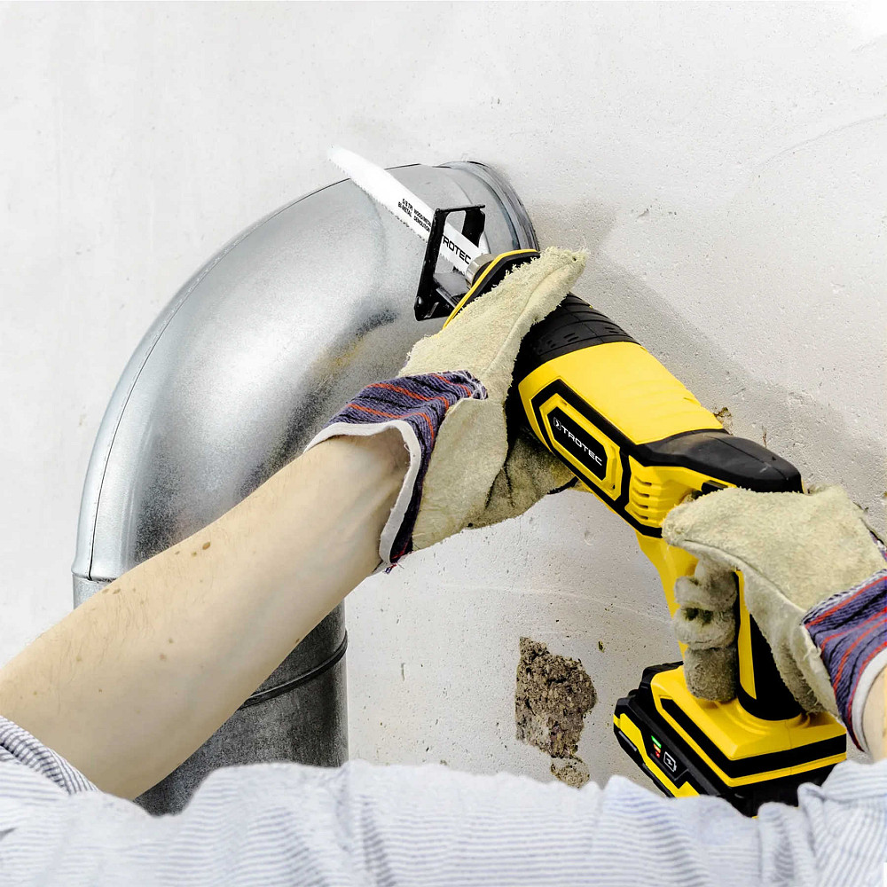 Пила сабельная аккумуляторная Trotec PRCS 10-20V + кейс (4431000110) Винница - изображение 8