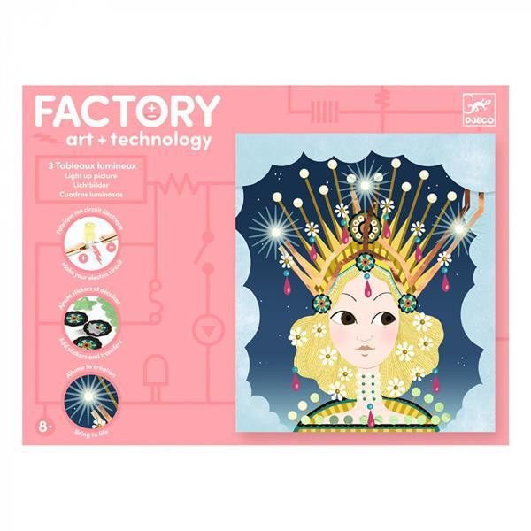 Набор для творчества Djeco Диадемы с подсветкой (DJ09312) Харьков - изображение 5