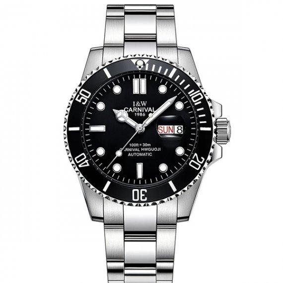 Годинник чоловічий наручний Carnival Patent (Сріблясті) Вінниця - фото 2