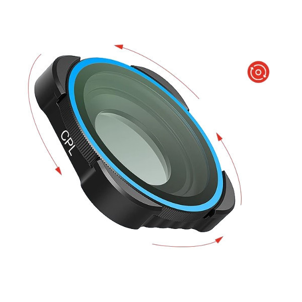 Фільтр GoPro 13 CPL поляризаційний регульований фіксатор водонепроникний aMagisn AP13-F Київ - фото 2