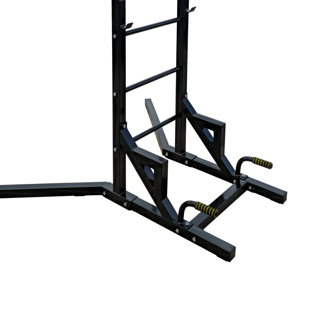 Турник + брусья + крепление под грушу напольная стойка 50х50 мм KZ-838 разборная Киев - изображение 2