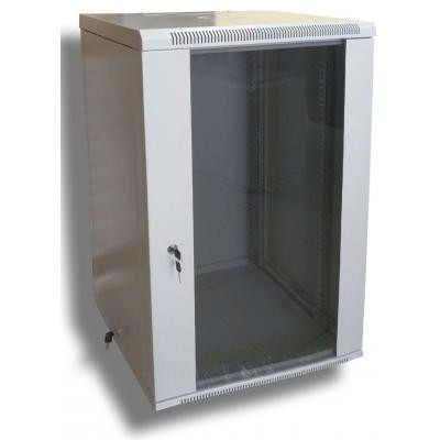 Шафа настінна Hypernet 18U 19" 600x600 (WMNC66-18U-FLAT) Вінниця - фото 1