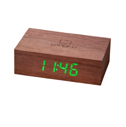 Смарт-часы с будильником Flip (Дерево орех) Киев