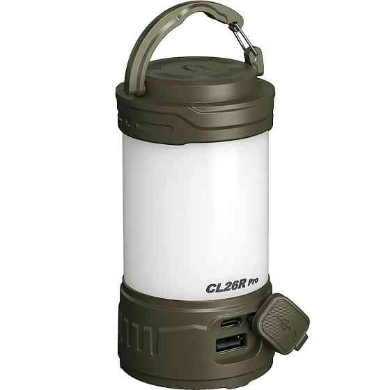 Фонарь кемпинговый Fenix ​​CL26R Pro, темно-зеленый Ровно