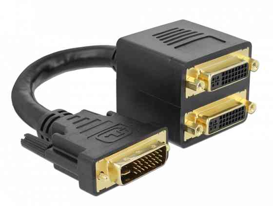 Перехідник DVI M to 2 DVI F (Dual Link) Луцк