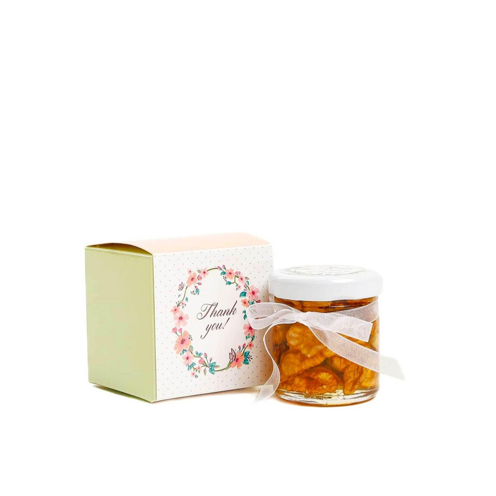 Детские бонбоньерки для гостей, на Крестины, Годик, День Рождения, с медом и грецким орехом 