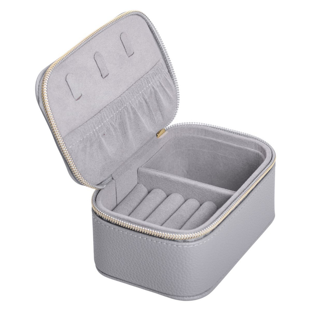 Yiwu Скринька для прикрас з еко шкіри на блискавці міні органайзер для ювелірних виробів HP-5-2 Коломыя - изображение 4