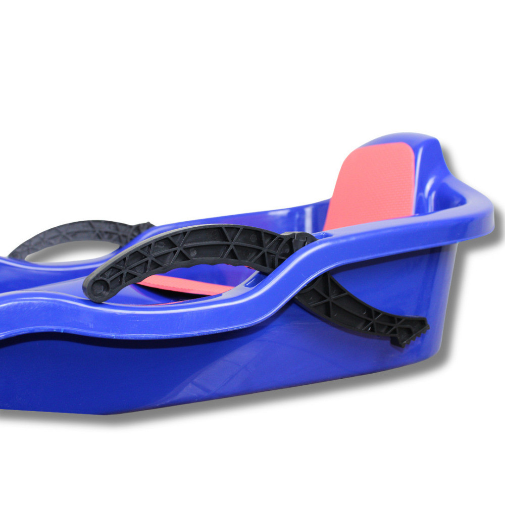 Санки пластиковые с тормозами Prime Sport Snow Rider синие Киев - изображение 3