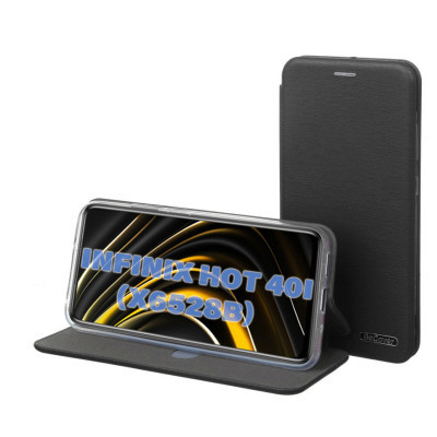 Чехол для мобильного телефона BeCover Exclusive Infinix Hot 40i (X6528B) Black (711263) Винница - изображение 1